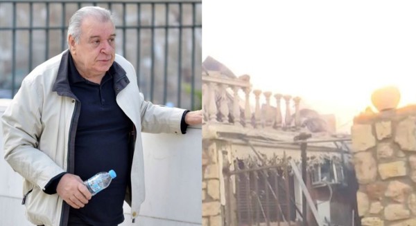 Κάηκε το σπίτι του ηθοποιού Τάσου Χαλκιά στο Πόρτο Γερμενό