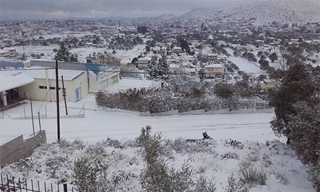 ΧΑΛΚΙΔΑ ΧΙΟΝΙΑ: Απροσπέλαστοι δρόμοι σε Κάνηθο, Μακεδονικά, Έξω Παναγίτσα