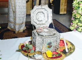 Η Τίμια Κάρα του Αγίου Ραφαήλ στη Χαλκίδα