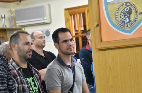 Ο αγιασμός των διαιτητών ποδοσφαίρου Εύβοιας μέσα από φωτογραφίες