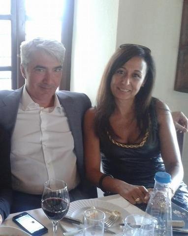 Η Τζοβάνα στα γενέθλια με τον Σίμο!
