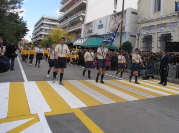 Παρέλαση Χαλκίδας: Έδωσαν χρώμα οι σύλλογοι
