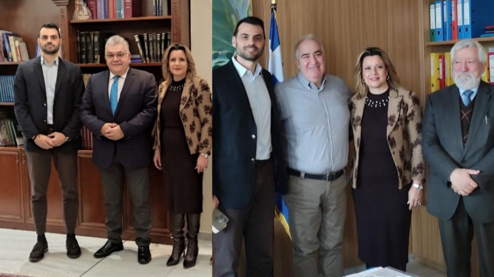 Συνάντηση του Αντώνη Σπυρόπουλου με τον υφυπουργό και στελέχη του Υπουργείου Παιδείας