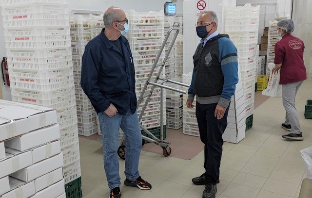 ΤΑΞΙΑΡΧΗΣ ΕΥΒΟΙΑΣ: Επίσκεψη του Θανάση Ζεμπίλη στον Αγροτικό Συνεταιρισμό Παραγωγών Σύκων