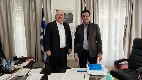 ΔΗΜΟΣ ΚΥΜΗΣ - ΑΛΙΒΕΡΙΟΥ: Στενή συνεργασία με το Υπουργείο Εσωτερικών για έργα ανάπτυξης