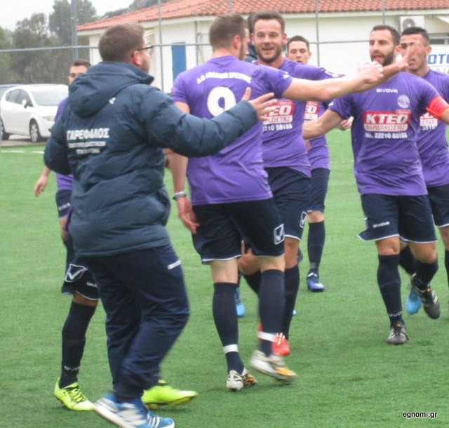 ΑΕΚ ΧΑΛΚΙΔΑΣ-ΑΠΟΛΛΩΝ ΕΡΕΤΡΙΑΣ 0-5: Αήττητη και πολυβόλο στα εκτός έδρας ματς