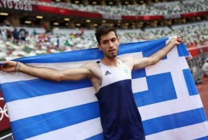 Ο Μίλτος Τεντόγλου χρυσός Ολυμπιονίκης - Πέταξε στα 8.41 (VIDEO)
