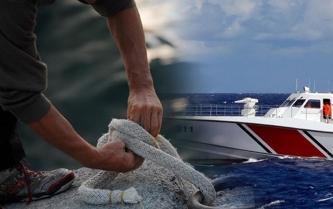 Ελληνας ψαράς τα ...χώνει στην τουρκική ακτοφυλακή που παρενοχλεί το καΐκι του (VIDEO)