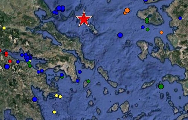 ΣΕΙΣΜΟΣ: Ταρακουνήθηκε η Εύβοια από δόνηση 5 ρίχτερ
