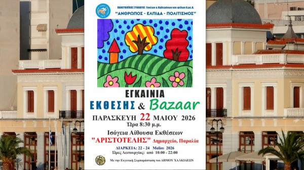 ΧΑΛΚΙΔΑ: Μπαζάρ στήριξης του Πανευβοϊκού Συλλόγου ΑμεΑ