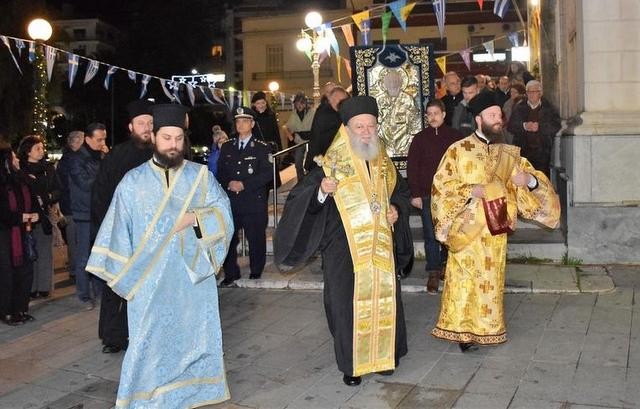 ΧΑΛΚΙΔΑ: Με λαμπρότητα πανηγύρισε ο ιερός ναός Αγίου Νικολάου