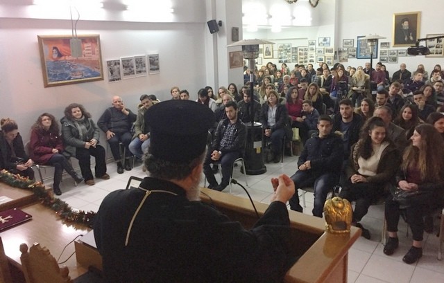 Ο Μητροπολίτης συναντά τους νεοεισαχθέντες φοιτητές στα ΑΕΙ και ΤΕΙ