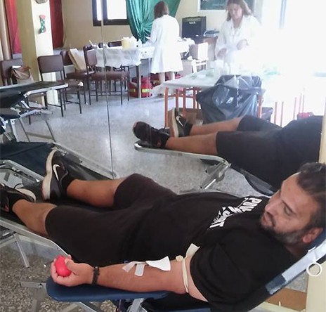 Έδωσε αίμα και το καλό παράδειγμα ο Κώστας Καλκούνης