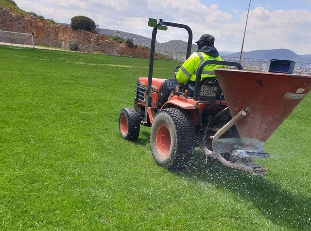 Παρεμβάσεις στα δημοτικά γήπεδα του Δήμου Χαλκιδέων