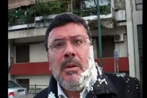 Γιαούρτωσαν τον Χρήστο Ράπτη