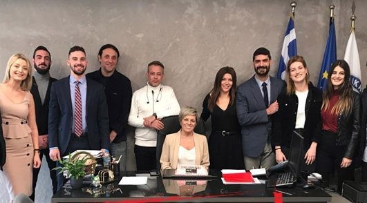 Τούρτα- έκπληξη για την Ευβοιώτισσα Γενική Γραμματέα Αντεγκληματικής Πολιτικής