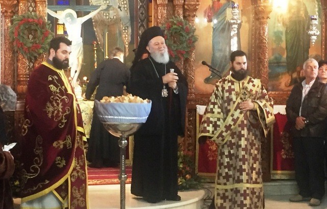 Τιμήθηκε η μνήμη του Αγίου Θεοφύλακτου στη Χαλκίδα
