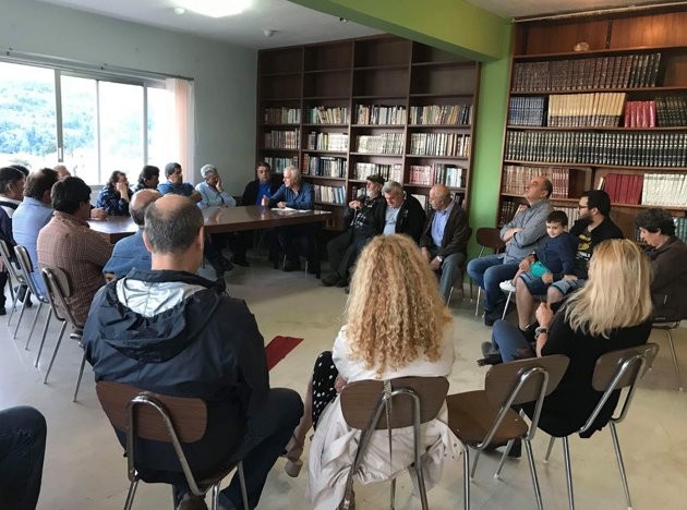 ΒΙΤΑΛΑ: Συνάντηση Αποστόλου με κτηνοτρόφους και συκοπαραγωγούς της περιοχής Κύμης