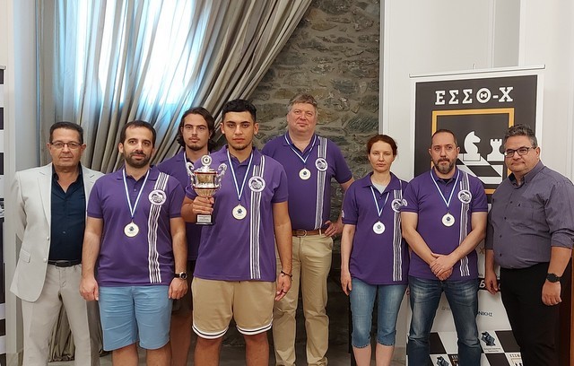 Κυπελλούχος Ελλάδας η Ευβοϊκή Ένωση Σκακιστών