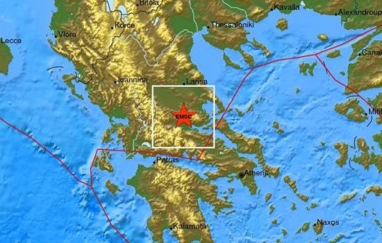 Σεισμός στη Φθιώτιδα έγινε αισθητός και στη Βόρειο Εύβοια