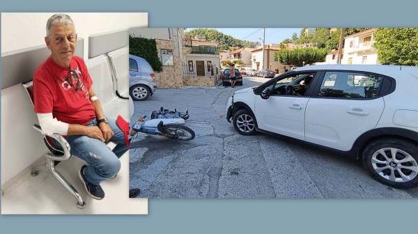 ΚΥΜΗ: Τροχαίο ατύχημα με τον αντιδήμαρχο Αργύρη Πάφρα