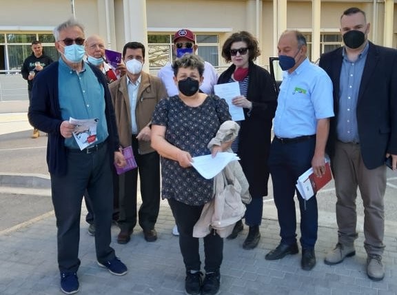 Εξόρμηση κλιμακίου του ΣΥΡΙΖΑ στις Δομές Υγείας της Χαλκίδας