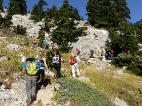 Ανάβαση στην κορυφής της Γκιώνας