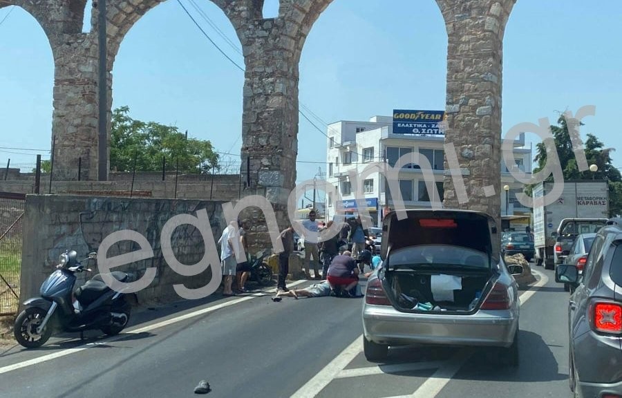Πέθανε ο μοτοσικλετιστής μετά το τροχαίο στις Καμάρες Χαλκίδας