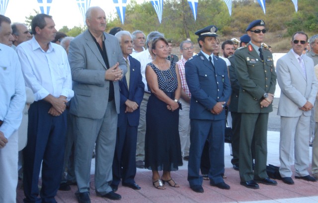 Τίμησαν τους αγνοούμενους της Κύπρου στο Σπαθάρι