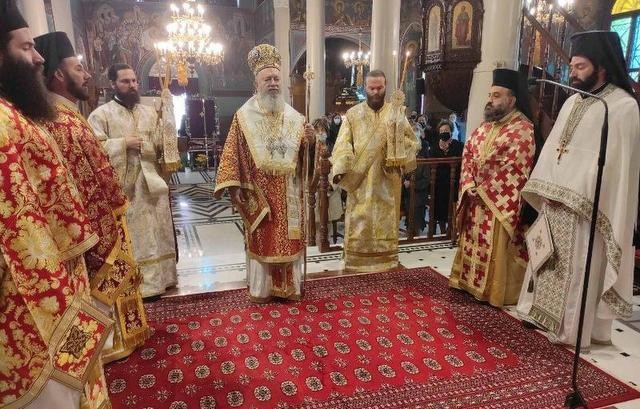ΧΑΛΚΙΔΑ: Πανηγύρισε με λαμπρότητα ο ιερός ναός του Αγίου Δημητρίου