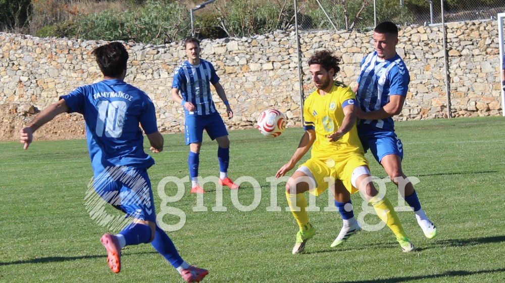 ΤΑΜΥΝΑΪΚΟΣ-ΑΝΑΓΕΝΝΗΣΗ ΣΧΗΜΑΤΑΡΙΟΥ 0-2: Ευβοιώτες πλήγωσαν την ομάδα της Εύβοιας
