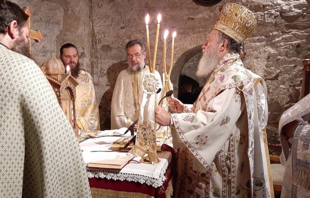 ΦΥΛΛΑ: Με λαμπρότητα η δεύτερη πανήγυρη της Μονής Αγίου Γεωργίου Αρμά