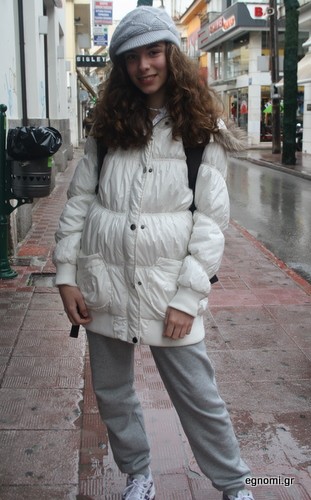 Street Fashion: Η Κατερίνα και το καπελάκι της