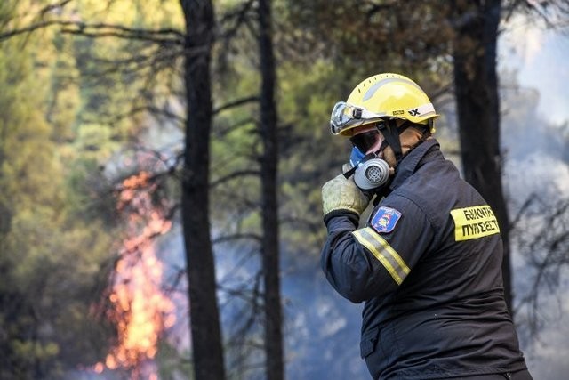 ΕΥΒΟΙΑ: Τέθηκε υπό έλεγχο η φωτιά στους Ραπταίους