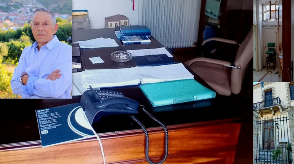 ΚΥΜΗ: Τρύπωσε ...ποντικός στο Δημαρχείο και άρπαξε το laptop του αντιδήμαρχου