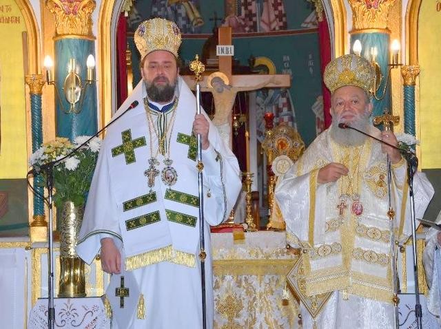 ΧΑΛΚΙΔΑ: Δύο αρχιερείς στην επέτειο των εγκαινίων του ιερού ναού Ευβοέων Αγίων