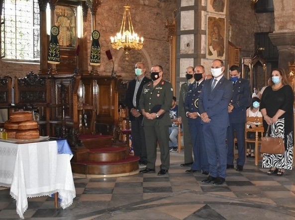 ΧΑΛΚΙΔΑ: Οι έφεδροι αξιωματικοί τίμησαν τον προστάτη Άγιο τους