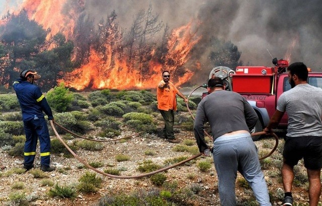 ΠΡΟΣΟΧΗ: Σε κόκκινο συναγερμό η Εύβοια την Κυριακή - Ακραίος κίνδυνος πυρκαγιάς στο μεγαλύτερο κομμάτι του νομού