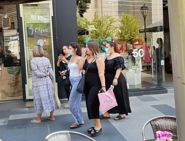 ΠΡΟΣΟΧΗ: Υποχρεωτική η μάσκα και στους εξωτερικούς χώρους με συγχρωτισμό