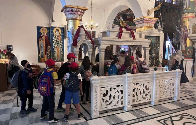 ΠΡΟΚΟΠΙ: Επισκέψεις σχολείων και πολιτιστικές δράσεις στο Προσκύνημα του Οσίου Ιωάννη Ρώσσου