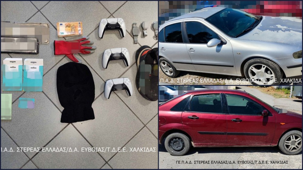 Eξαρθρώθηκε σπείρα που ...χτυπούσε σε Εύβοια, Βοιωτία και Αττική - Συνελήφθησαν τέσσερις Έλληνες
