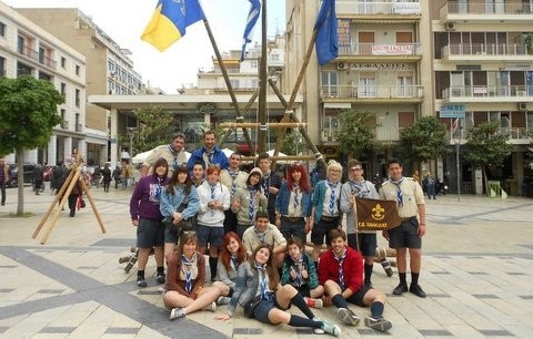 Οι Πρόσκοποι της Χαλκίδας παίζουν μπάλα για φιλανθρωπικό σκοπό