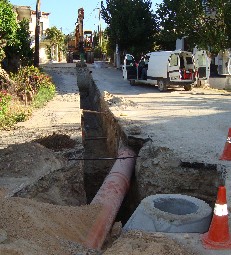 Γενναία επιχορήγηση του Δήμου Ερέτριας για την αποχέτευση
