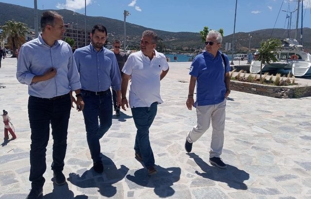 Ολοήμερη περιοδεία στο Δήμο Καρύστου από τον Φάνη Σπανό