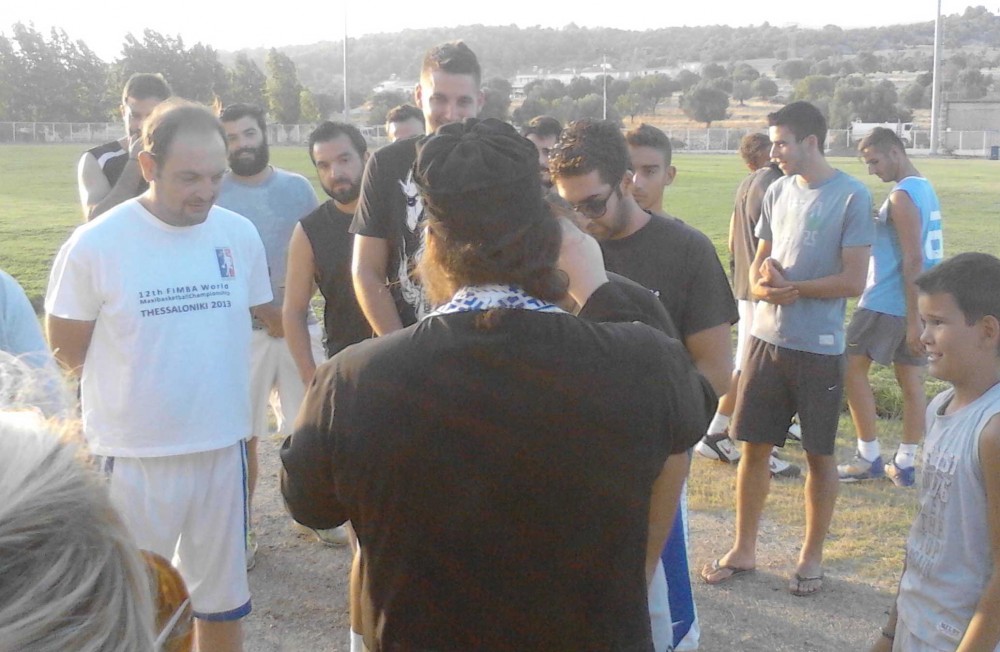 Αγιασμός στην ΕΡΕΤΡΙΑ B.C.