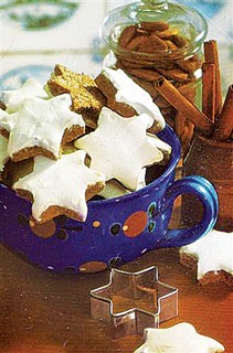 Gluwein (glow wine) και αστεράκια κανέλλας