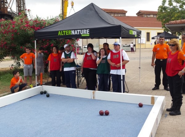 Έπαιξαν Bocce  στην Τεχνόπολη του Δήμου Αθηναίων