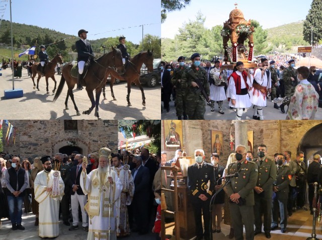ΑΓΙΟΣ ΓΕΩΡΓΙΟΣ ΑΡΜΑΣ: Λαμπρή γιορτή με πλήθος κόσμου και καβαλάρηδες