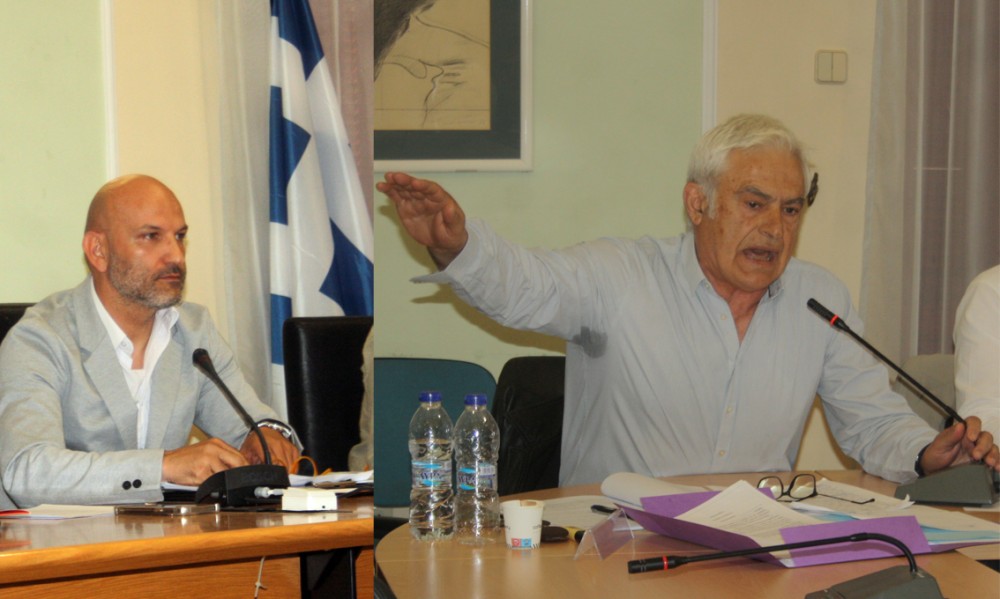 ΔΗΜΟΤΙΚΟ ΣΥΜΒΟΥΛΙΟ ΧΑΛΚΙΔΑΣ: Έξαλλος ο Σπύρου με τον Καραμούζη