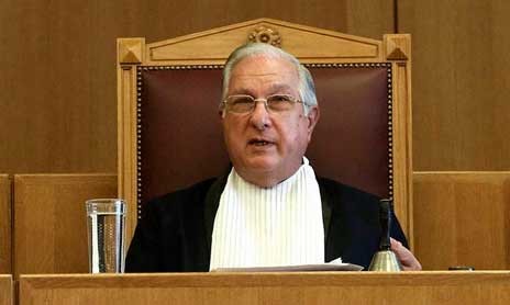 Παραιτήθηκε ο πρόεδρος του Συμβουλίου της Επικρατείας Νίκος Σακελλαρίου